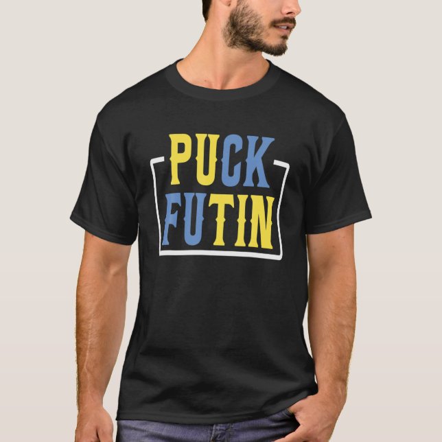 Camiseta Putin apoya el amor ucraniano (Anverso)