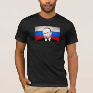 Camiseta Putin con la bandera
