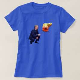 Camiseta Putin juega con el globo Trump