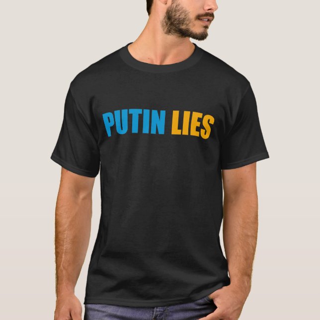 Camiseta Putin miente (Anverso)