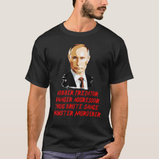 CAMISETA PUTIN MOD 9 MONSTER MURDERER BRUTE SALVAGE