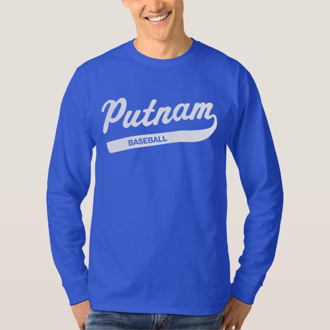Camiseta Putnam T Largo-envuelto béisbol (Anverso)