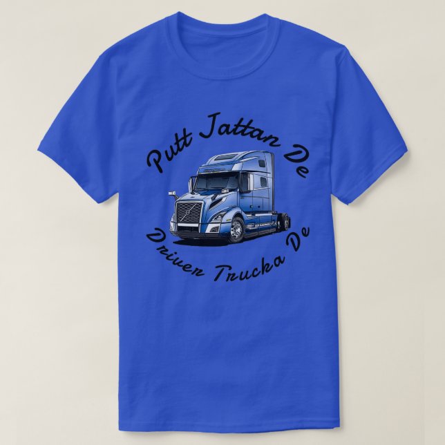Camiseta Putt jattan de driver trucka de (Diseño del anverso)