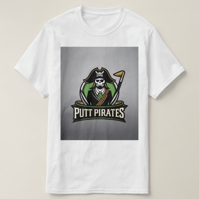 Camiseta "Putt Pirates: Aventura en alta mar" (Diseño del anverso)