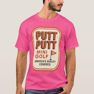 Camiseta Putt Putt Mini Golf Retro 1980