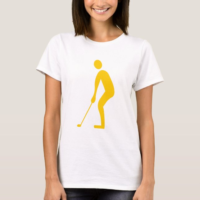 Camiseta Putting - Amber (Anverso)