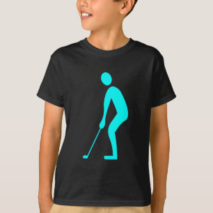 Camiseta Putting - Cyan