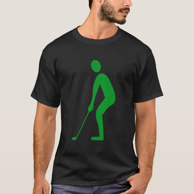 Camiseta Putting - Grass Green (Anverso)