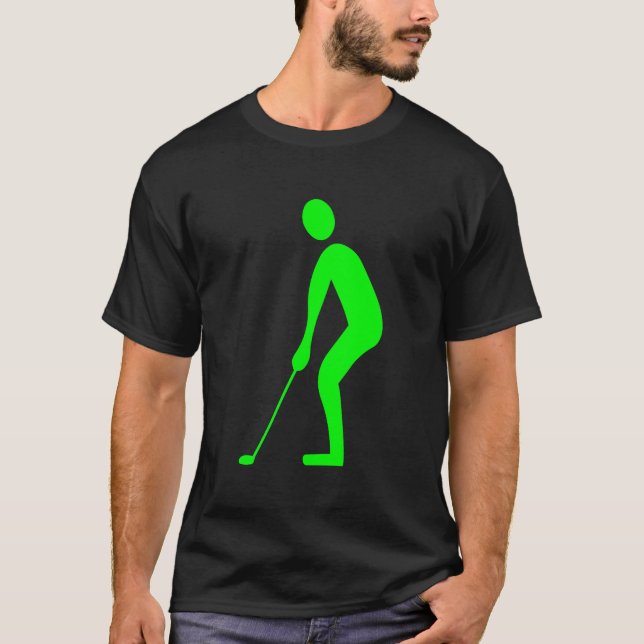 Camiseta Putting - Green (Anverso)