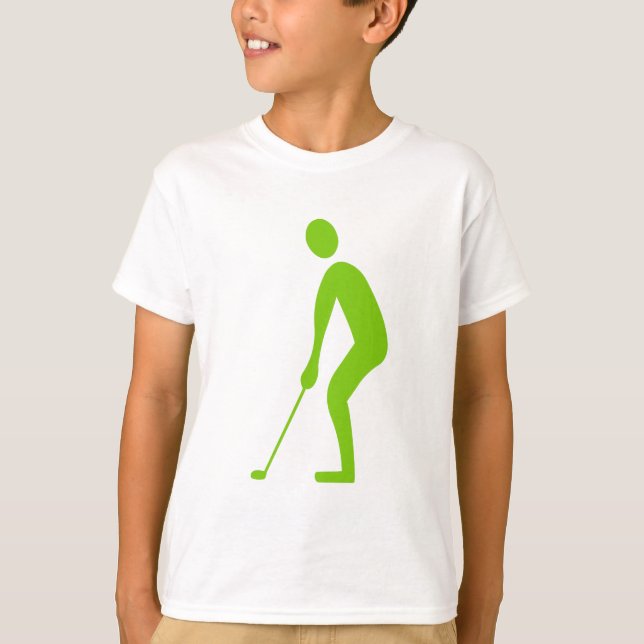 Camiseta Putting - Martian Green (Anverso)