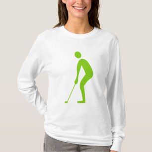Camiseta Putting - Martian Green