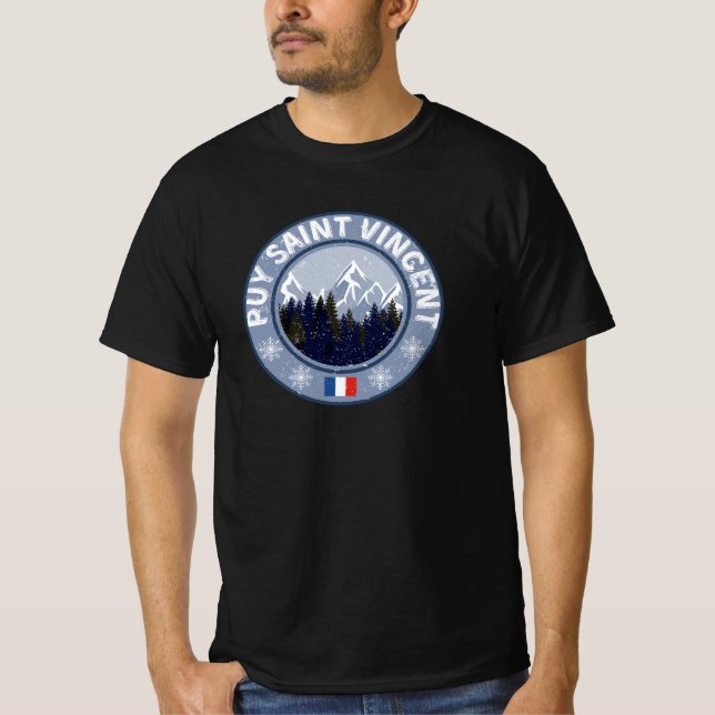 Camiseta Puy Saint Vincent Station de ski (Anverso)