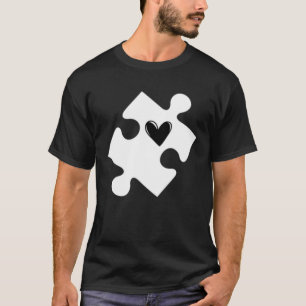 Camiseta Puzzle Heart Autism Pride Awareness Mes Autismo M