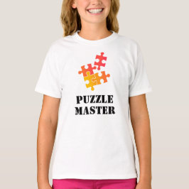 Camiseta Puzzle Master Jigsaw Lovers Funny Quote
