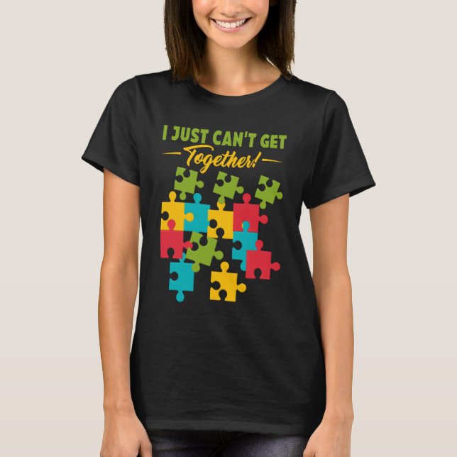 Camiseta Puzzle Solving Puzzles Hobby Crossword   6 (Anverso)