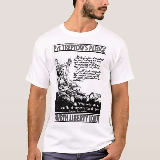 Camiseta Pvt. El compromiso de Treptow.  "Imagen fight_War (Anverso)
