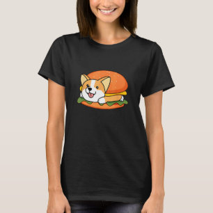 Camiseta PWC Pembroke Welsh Corgi Perro Mascota Hamburguesa