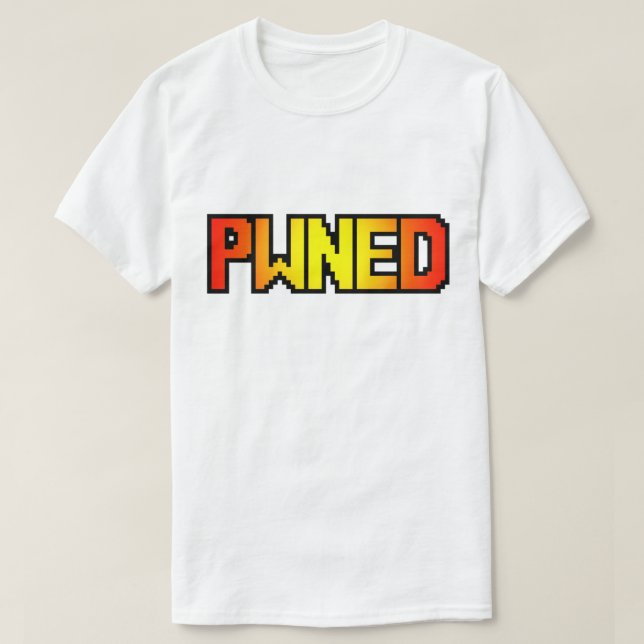 CAMISETA PWNED (Diseño del anverso)