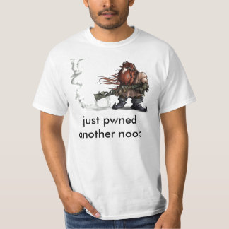 Camiseta Pwned algunos noobs