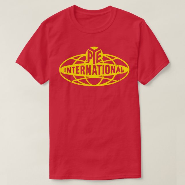 Camiseta PYE International (Diseño del anverso)