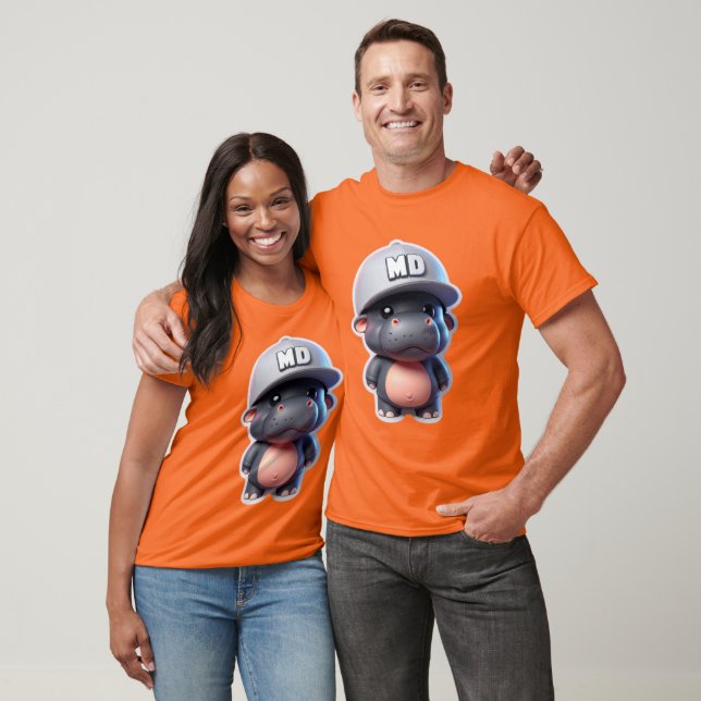 Camiseta Pygmy Hippo 8 (Unisexo)
