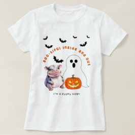 Camiseta Pygmy Hippo Hermoso interior y exterior
