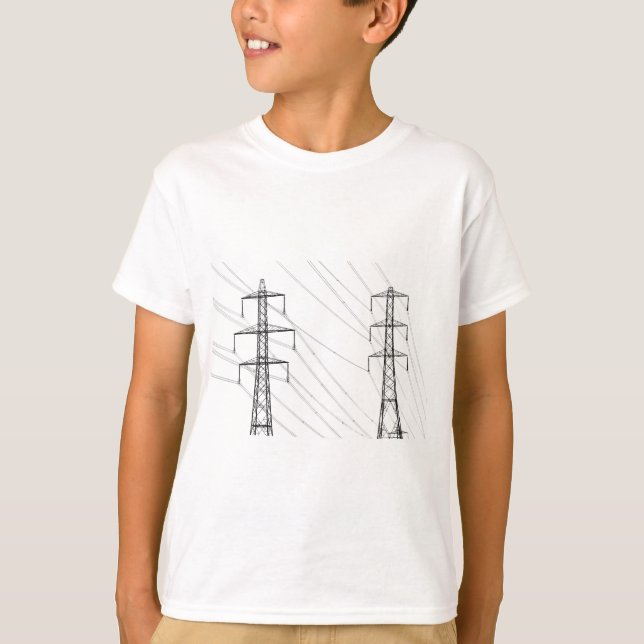 Camiseta Pylon de electricidad (Anverso)
