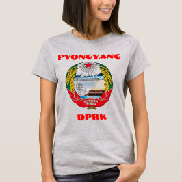 Camiseta Pyongyang - Corea del Norte - 조 de la RPDC 민 주 주 의