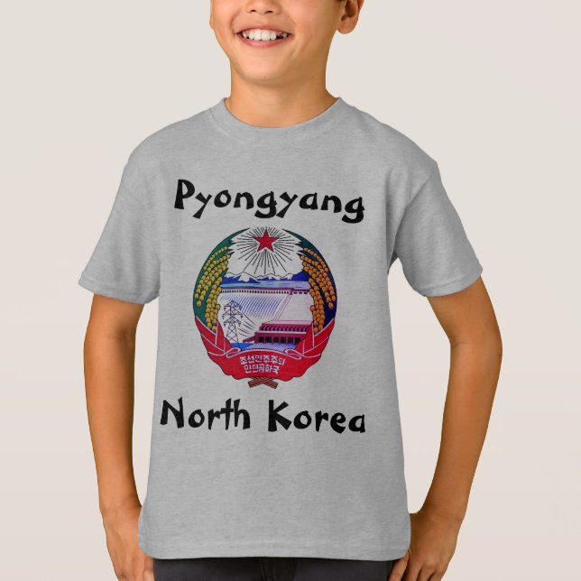 Camiseta Pyongyang, Corea del Norte (RPDC) Hermit Kingdom (Anverso)