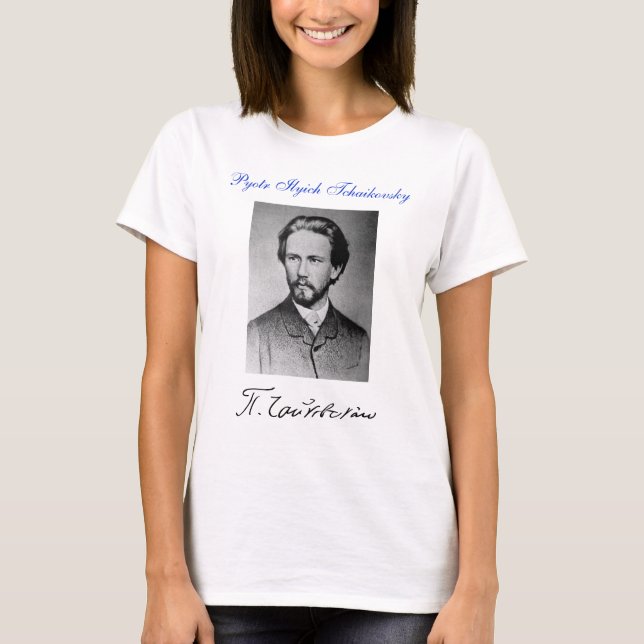 CAMISETA PYOTR ILYICH TCHAIKOVSKY (Anverso)