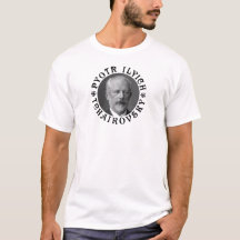 Pyotr Ilyich Tchaikovsky - Negro - CZZ T-Shirt