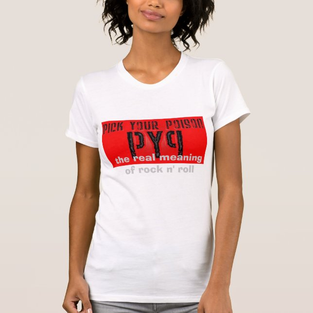 Camiseta pyp, el significado real del rollo del n de la (Anverso)