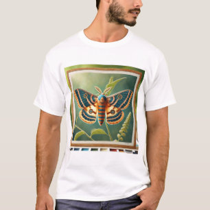 Camiseta Pyralid Moth 300724IREF220 - Watercolor