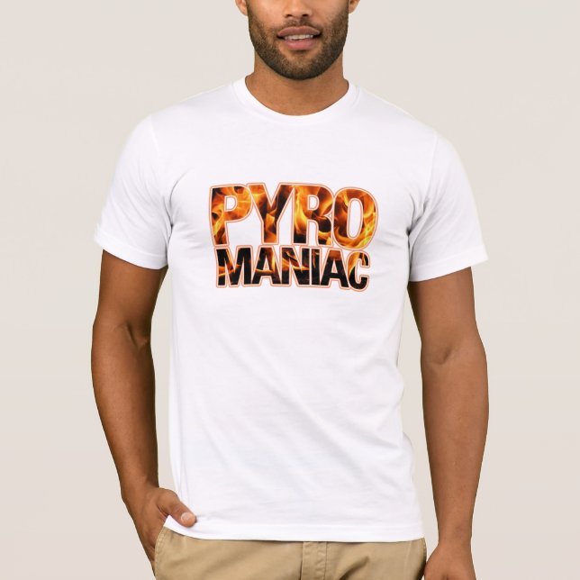 Camiseta Pyromaniac (Anverso)