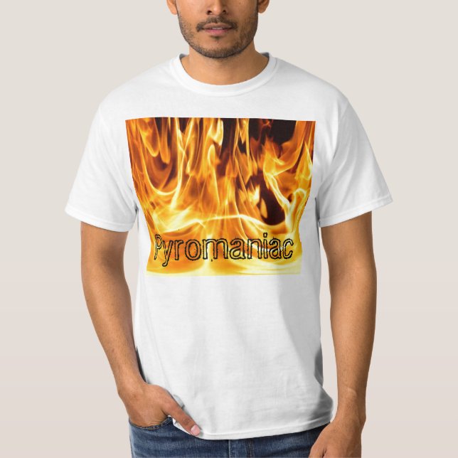 Camiseta Pyromaniac (Anverso)