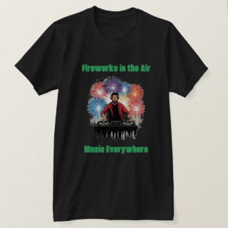 Camiseta Pyrotecnia Sónica: DJ Firework Extravaganz