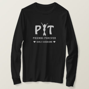 Camiseta PYT Amigas Jóvenes y Bellas Para Siempre