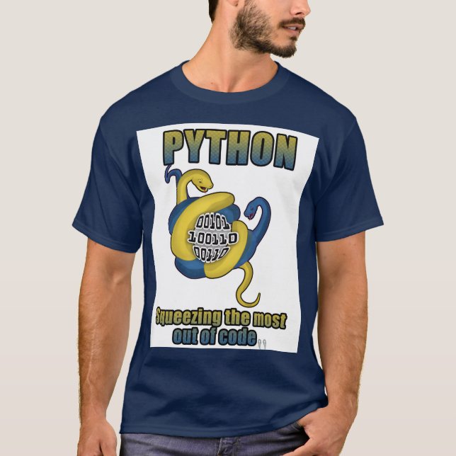 Camiseta Python: Aprovechando al máximo el código (Anverso)