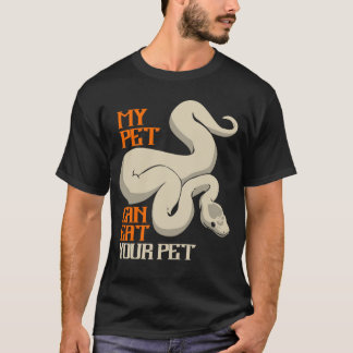 Camiseta Python Come Tu Mascota Ball Python Snake Boa