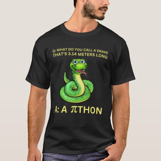 Camiseta Python Pithon Pi Day Mathemthemth TeachWomen (Anverso)