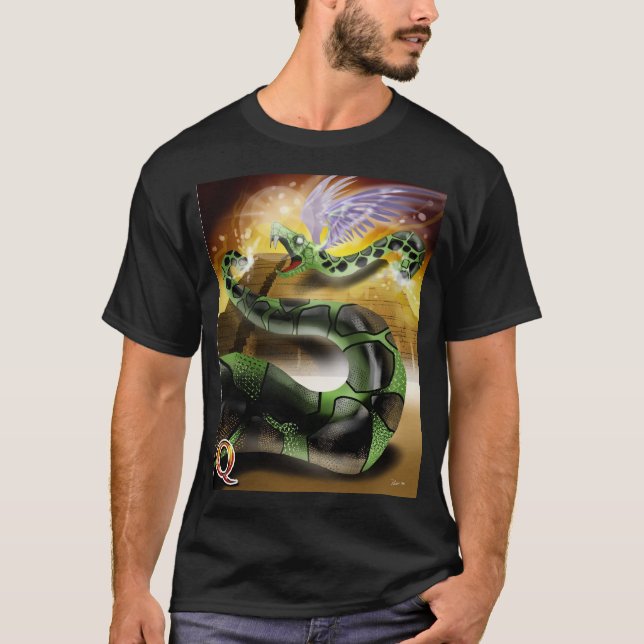 Camiseta Q es para Quetzalcoatl (Anverso)