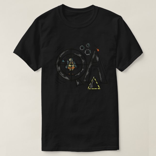 CAMISETA QA (Diseño del anverso)