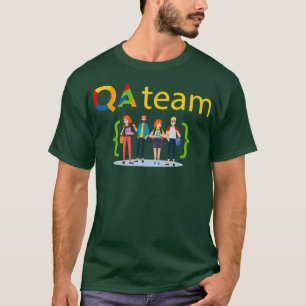 Camiseta QA Team QA Ingeniero Garantía de Calidad 1