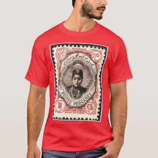 Camiseta Qajar Samp Post Sello iraní