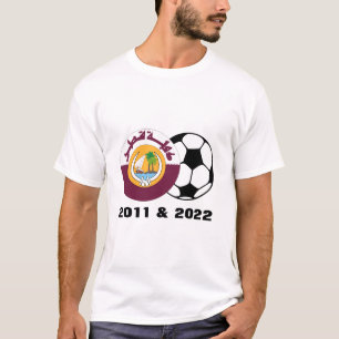 Camiseta Qatar 2011 y 2022