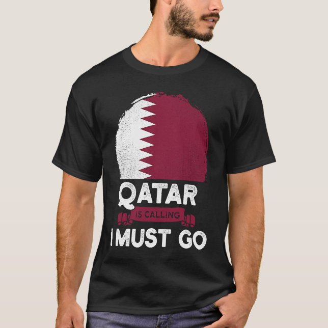 Camiseta Qatar dice que debo ir a las raíces del patrimonio (Anverso)