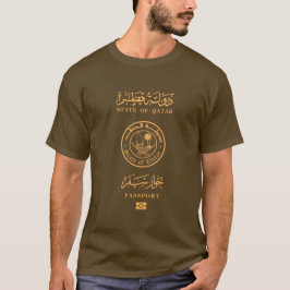 Camiseta Qatar passport