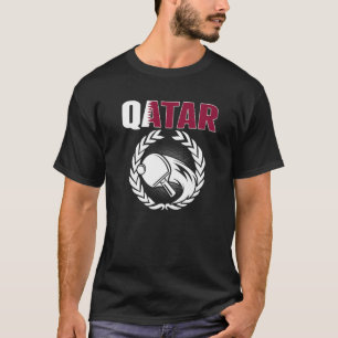 Camiseta Qatar Table Tennis Qatari Ping Pong Supporter Spo