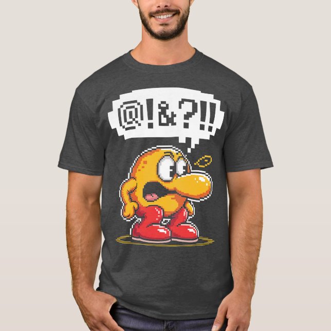 Camiseta Qbert maldiciendo después del fracaso-Photoroom (Anverso)