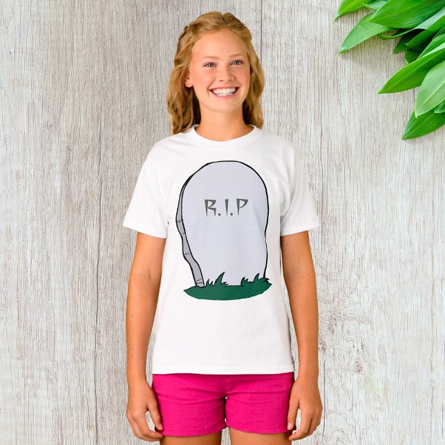 Camiseta QEPD Cementerio Gravestone T-Shirt (Subido por el creador)